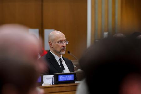 Денис Шмигаль у Нью-Йорку провів низку двосторонніх зустрічей та взяв участь у 81-й сесії Генеральної асамблеї ООН