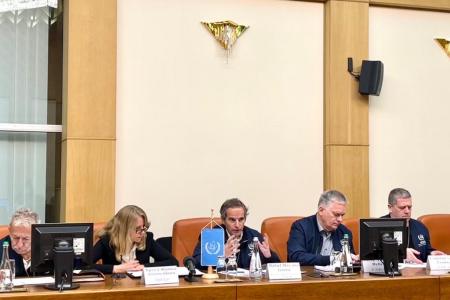 Герман Галущенко під час зустрічі з керівником  МАГАТЕ Рафаелем Гроссі: Війна — зараз треба займати одну з двох позицій 