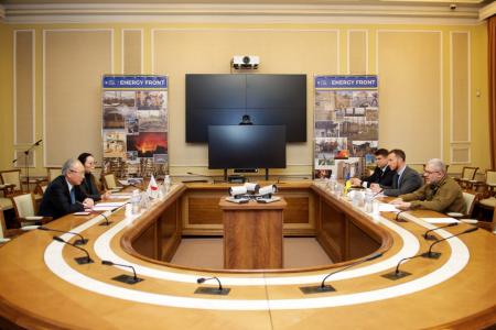 Герман Галущенко обговорив з послом Японії допомогу енергосектору України