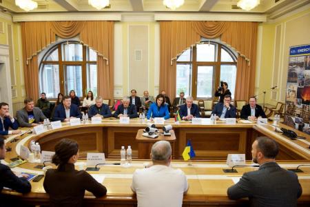 Герман Галущенко провів зустріч зі спікером парламенту Литви Вікторією Чміліте-Нільсен