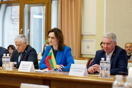 Герман Галущенко провів зустріч зі спікером парламенту Литви Вікторією Чміліте-Нільсен