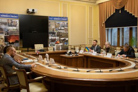 Зустріч Міністра енергетики України Германа Галущенка та Надзвичайного і Повноважного Посла Великої Британії в Україні Мелінди Сіммонс 