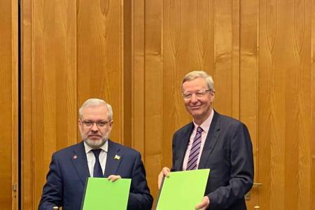 Міненерго і Німецька східна бізнес-асоціація домовилися про сприяння проєктам із “зеленого” відновлення українського енергосектору 