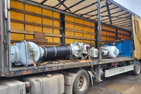 Енергетики Чернігівщини отримали 250 тонн обладнання для відновлювальних робіт