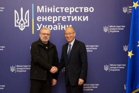Герман Галущенко і посол Японії в Україні Мацуда Кунінорі обговорили допомогу енергосектору та підготовку до наступної зими