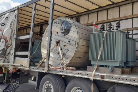 Енергетики Миколаївщини отримали понад 700 тонн енергетичного обладнання для відновлювальних робіт