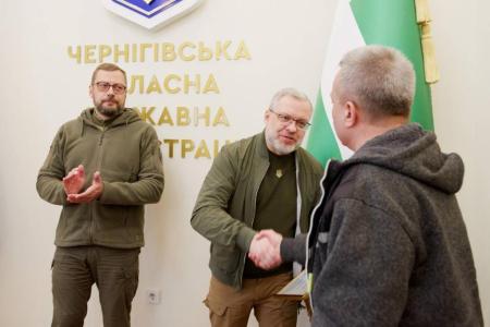 Герман Галущенко відвідав енергетичні об’єкти Чернігівщини, відновлені завдяки міжнародній допомозі 