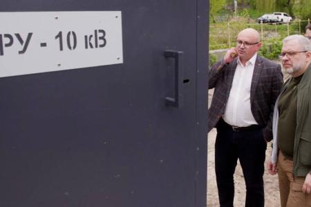 Герман Галущенко відвідав енергетичні об’єкти Чернігівщини, відновлені завдяки міжнародній допомозі 