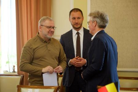 Герман Галущенко обговорив з послом Бельгії в Україні Петером Ван де Велде співпрацю у відновленні енергосектору