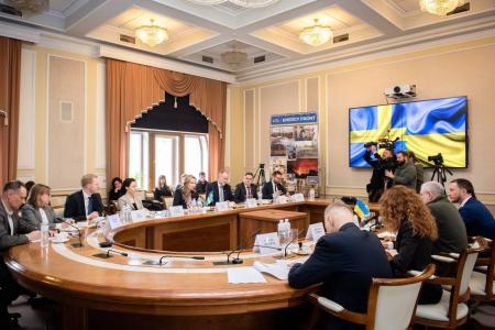 Зустріч Германа Галущенка та віце-прем’єра Швеції Ебби Буш у Києві: «Україна демонструє Європі лідерство, як втримати стійкість енергосистеми»