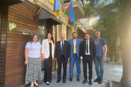 У межах офіційного візиту до Азербайджанської Республіки українська делегація на чолі з Міністром енергетики України Германом Галущенком здійснила низку символічних та важливих заходів у місті Баку