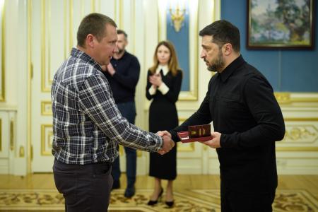 Енергетики отримали державні нагороди від Президента України