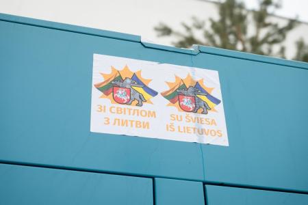 Литва передала 22 генератори для забезпечення потреб критичної інфраструктури Києва