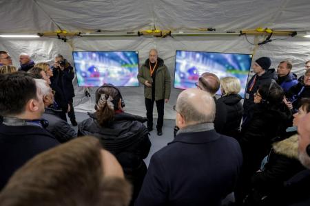 Денис Шмигаль з міжнародними партнерами відвідав одну зі столичних ТЕЦ
