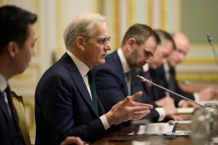 Денис Шмигаль взяв участь у зустрічі Володимира Зеленського з Йонасом Гаре Стере