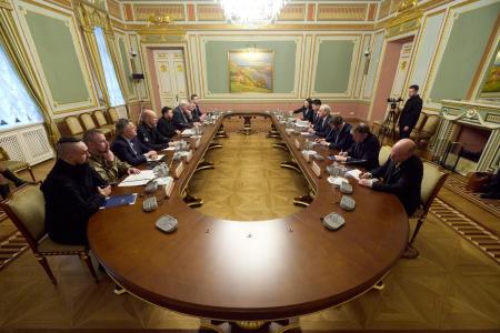 Денис Шмигаль взяв участь у зустрічі Володимира Зеленського з Йонасом Гаре Стере