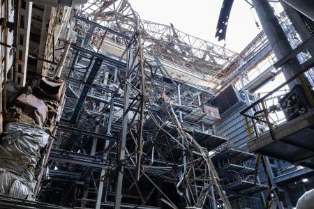 Анатолій Куцевол ознайомив німецьку делегацію з наслідками російських атак на одній зі столичних ТЕЦ