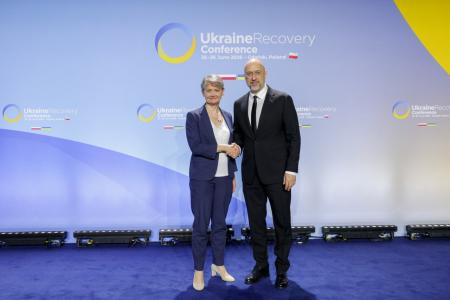 Денис Шмигаль на URC2026 провів низку двосторонніх зустрічей та домовився про посилення підтримки енергосектору України  