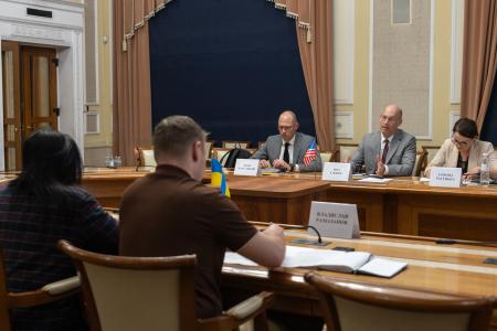 Ганна Лігун обговорила з представниками США розвиток газовидобувної галузі України