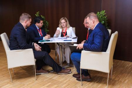 Валентина Москаленко провела низку зустрічей з міжнародними енергетичними компаніями на полях URC 2026 у Ґданську