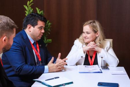 Валентина Москаленко провела низку зустрічей з міжнародними енергетичними компаніями на полях URC 2026 у Ґданську