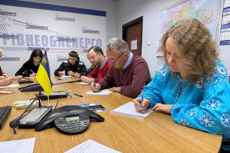 Енергетики долучилися до Всеукраїнського радіодиктанту національної єдності 