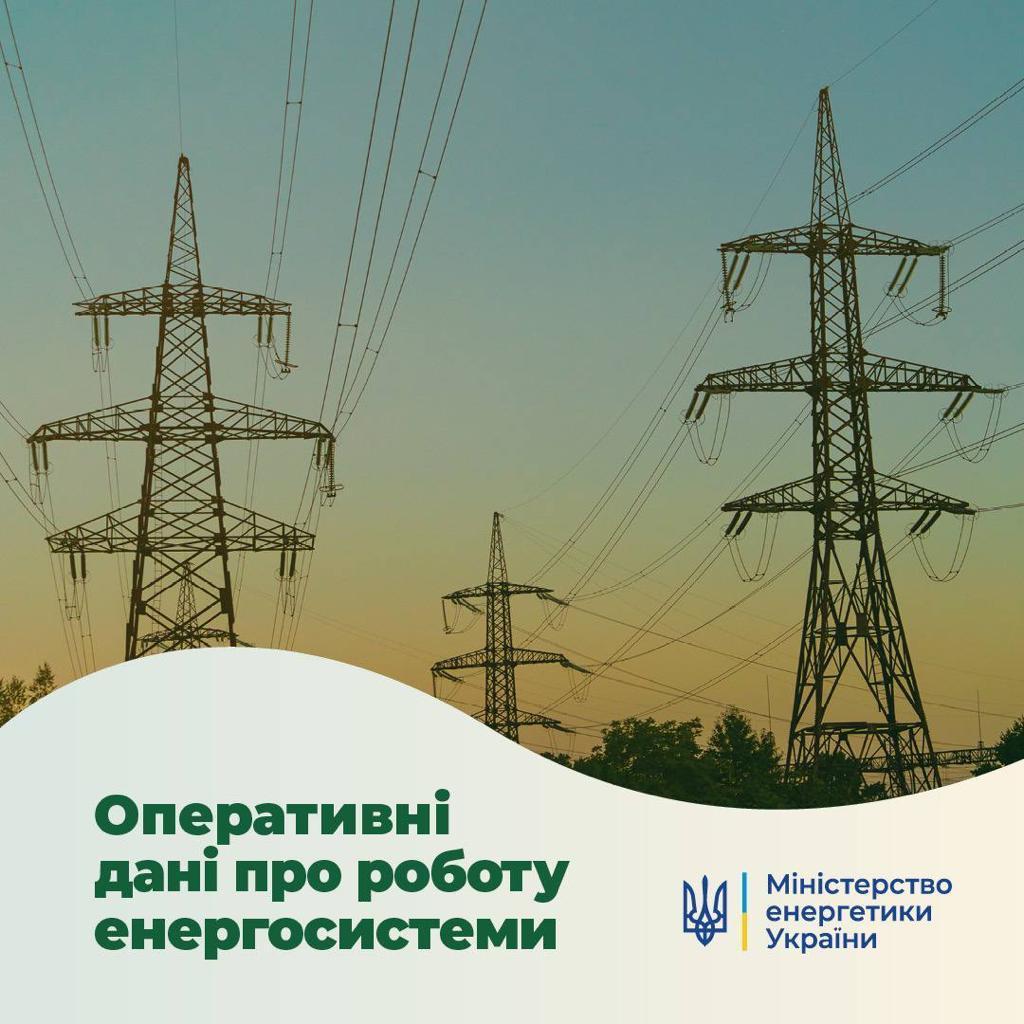 Ситуація в енергосистемі станом на 22 травня: через масований обстріл від енергосистеми відключено ЗАЕС, знеструмлено шахти 