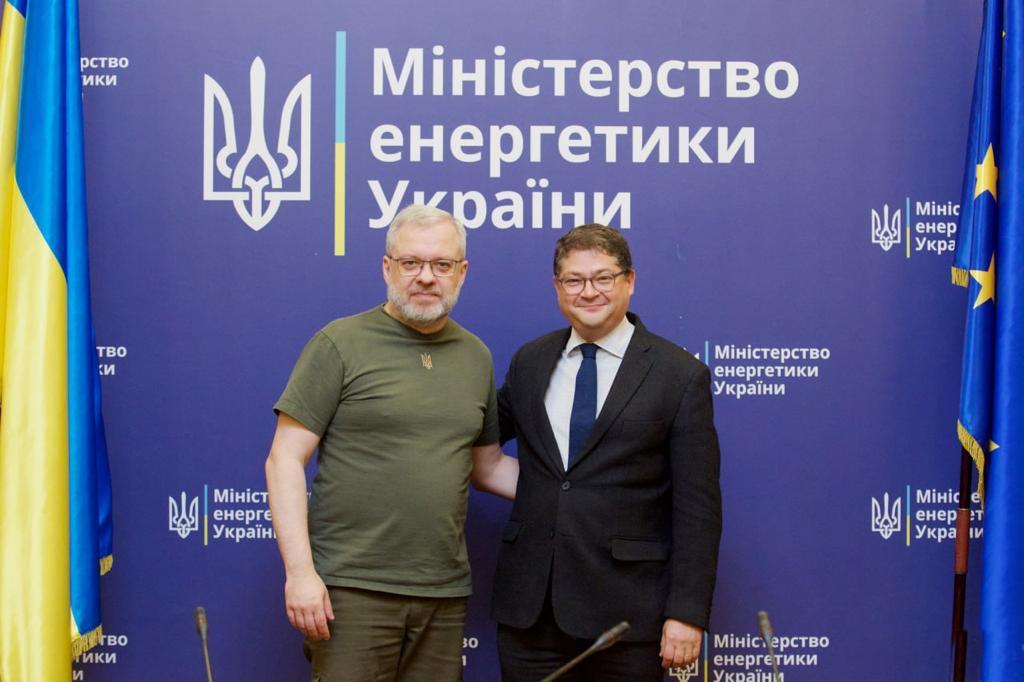 Герман Галущенко обговорив з уповноваженим Президента Франції П’єром Ельброном допомогу у відновленні українського енергосектору
