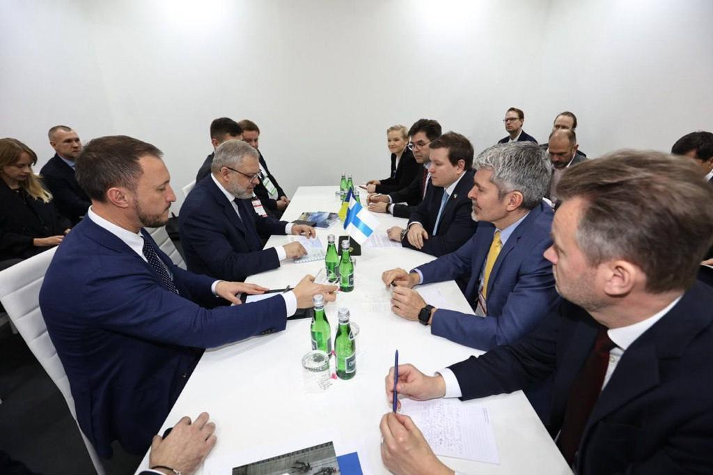Україна зацікавлена в участі фінських компаній у відбудові енергосектору