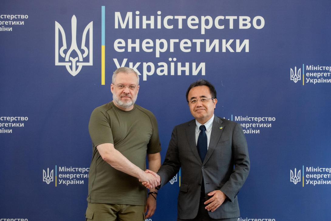 Міністр енергетики подякував Головному представнику JICA за внесок Японії у підтримку енергетичної стійкості України в умовах війни