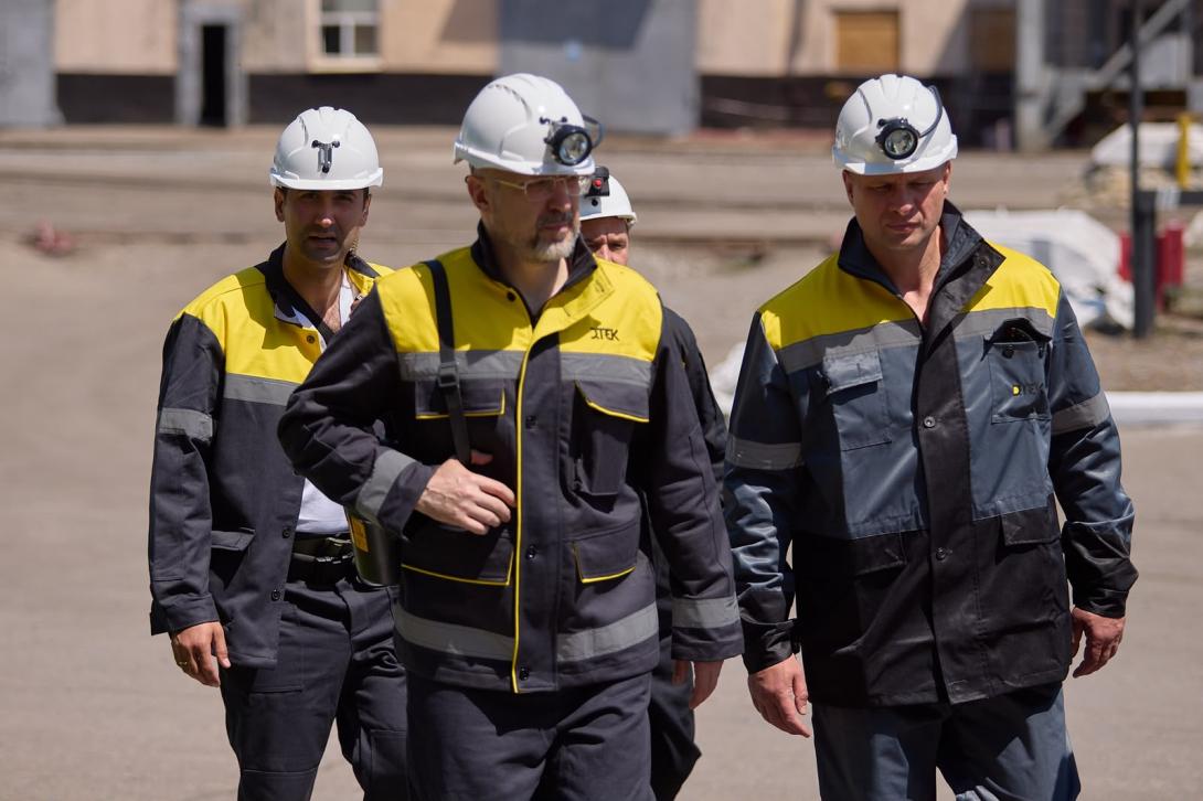 Денис Шмигаль відвідав одну з шахт на Дніпровщині