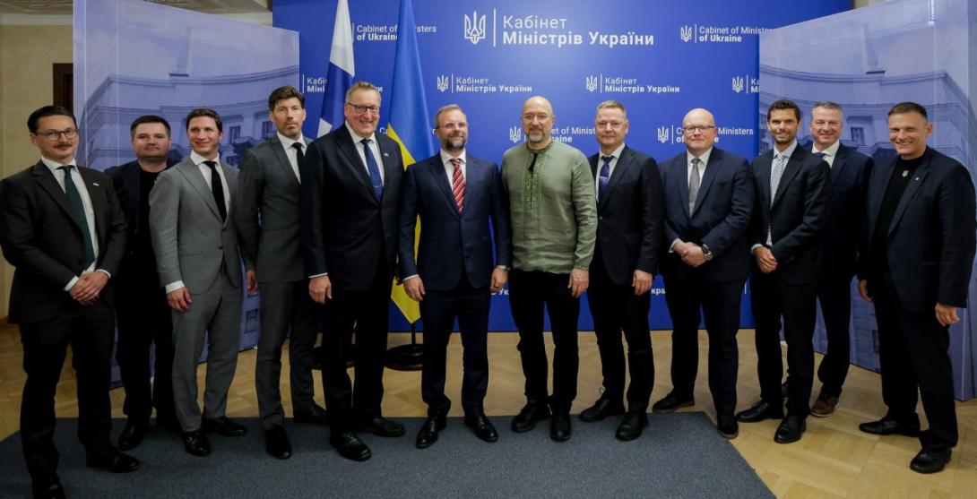 Денис Шмигаль та представники Фінляндії обговорили співпрацю задля захисту українських енергетичних об’єктів