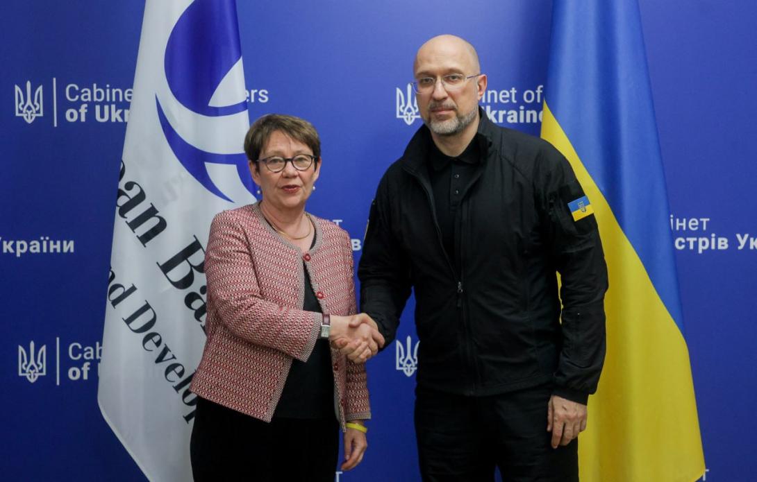 Денис Шмигаль провів зустріч з Президенткою ЄБРР Оділь Рено-Бассо