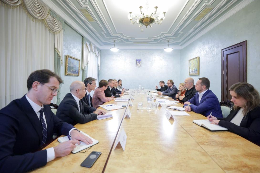 Денис Шмигаль провів зустріч з Президенткою ЄБРР Оділь Рено-Бассо